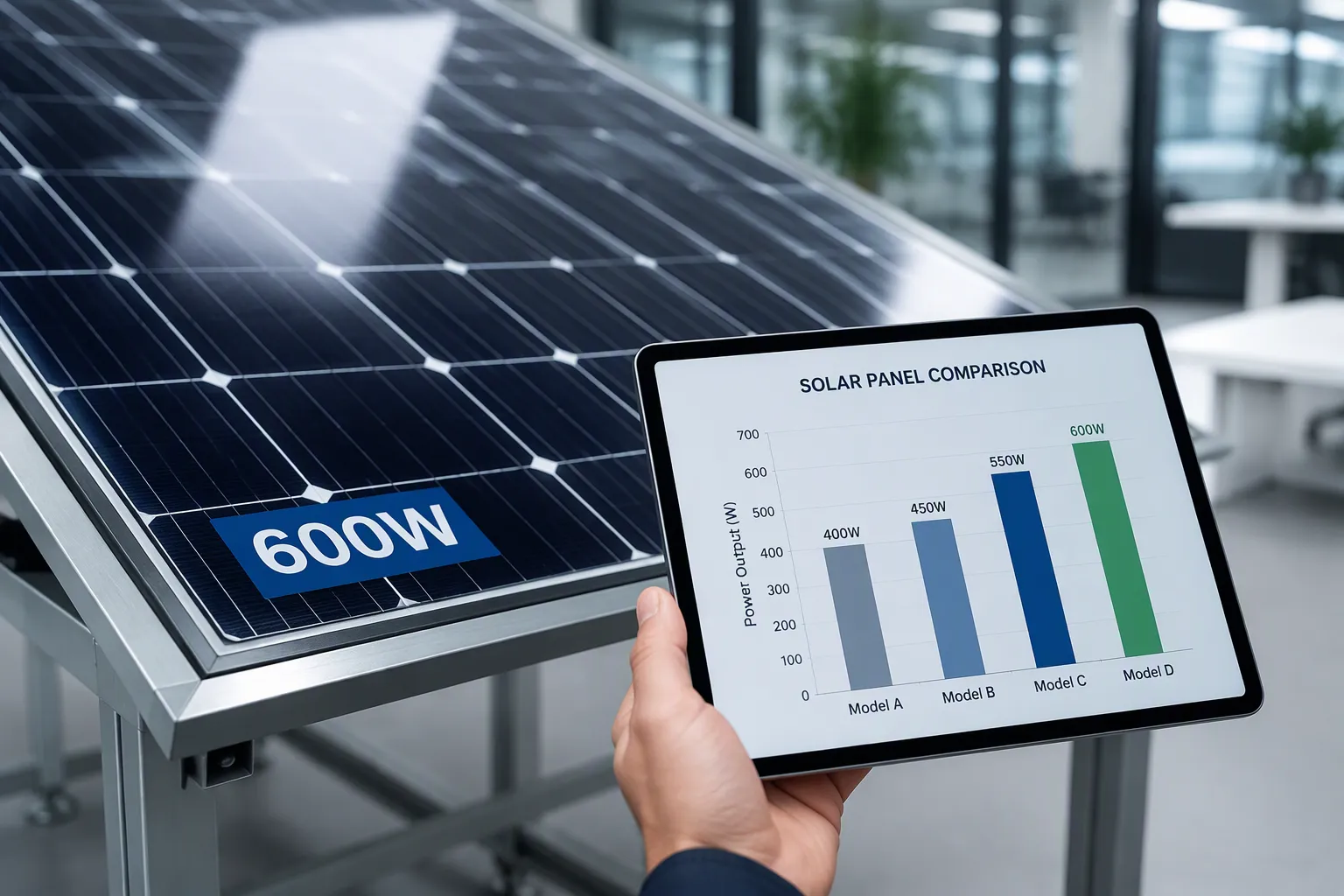 Vergleich der Hersteller von 600-W-Solarmodulen bis 2026