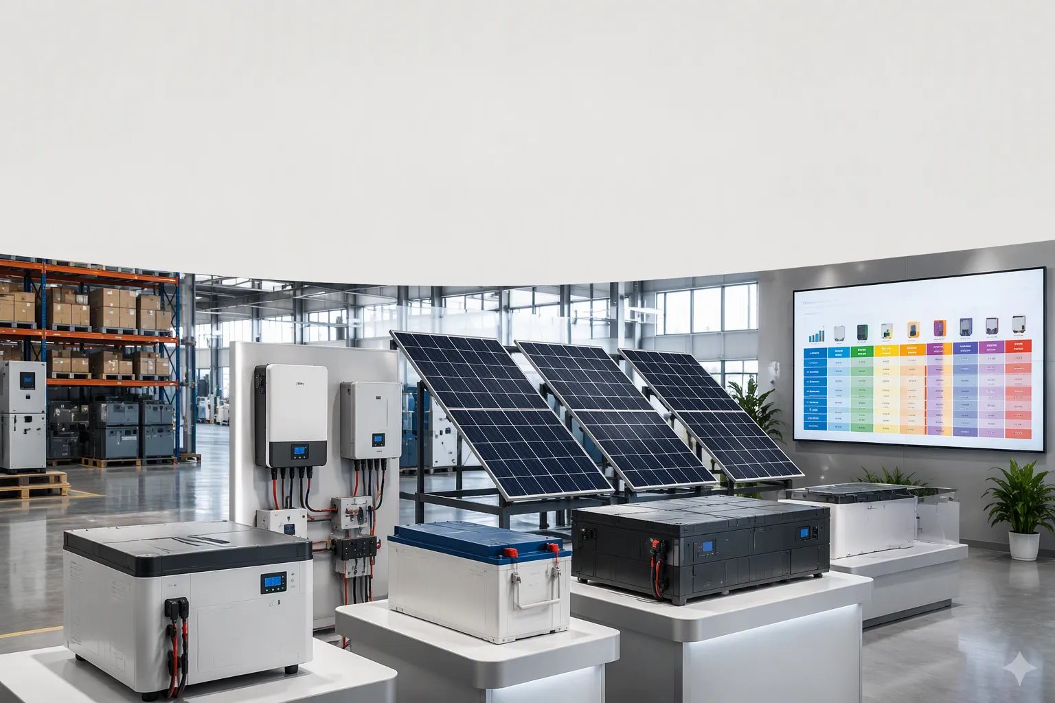 Vergleich chinesischer Hersteller von Solarbatterien
